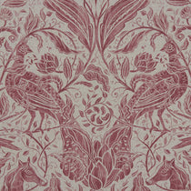 Forest Trail Raspberry Curtains